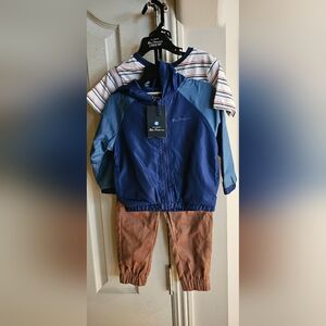18M Baby Boy Matching 3pc Set Ben Sherman